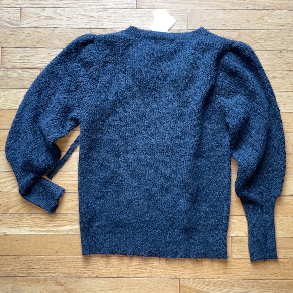 Brand New Heartloom Puff-Sleeve Knit Sweater - Picture 2 of 8